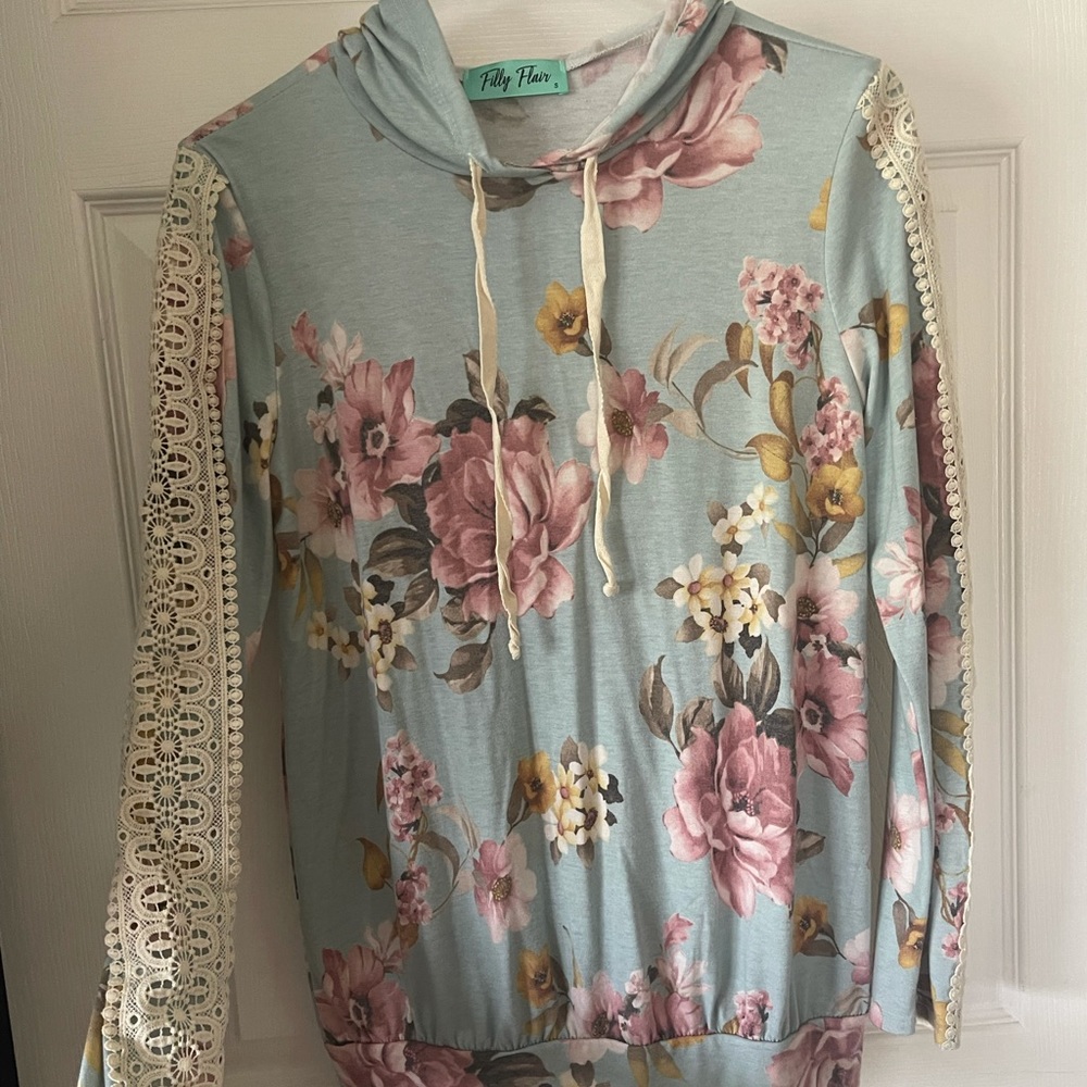 Cotton long sleeve top